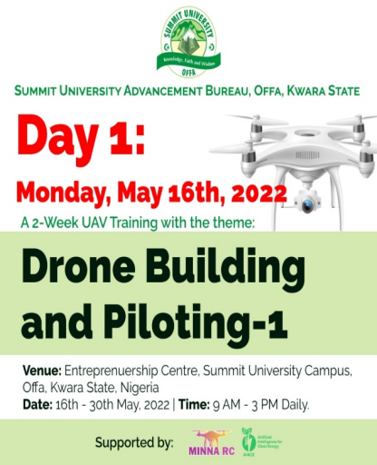 2-Week UAV Training: Drone Building and Piloting